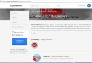 Chinese for Beginners