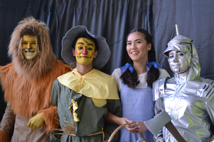 BSB TWOZ Lion, Scarecrow, Dorothy, Tinman