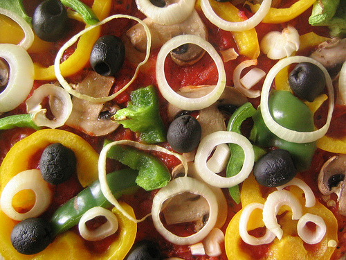 Pizza, pizza, pizza! Photo by rusvaplauke of flickr