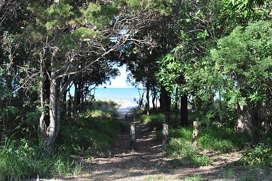 View from our front porch -- perfect!