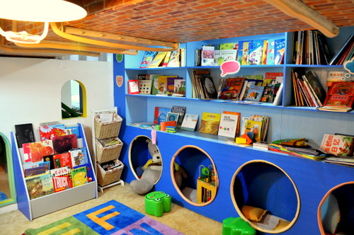 One of The Familier's reading nooks. Photo by The Familier