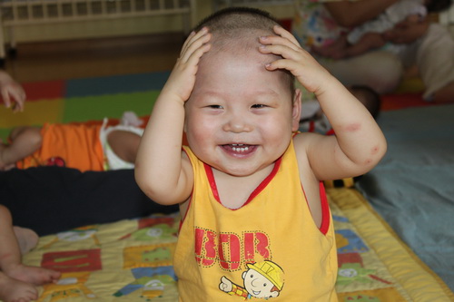 A scrumptious baby from Little Flower Projects, one of this year's beneficiaries