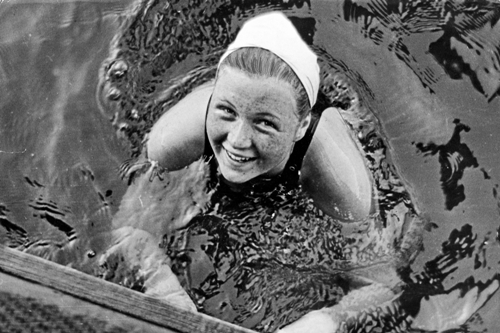 Denmark's Inge Sorensen, 12-year-old wunderkind