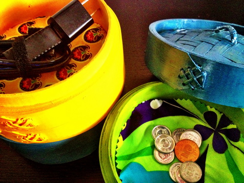 Some of Pat Christie's colorful dim sum creations