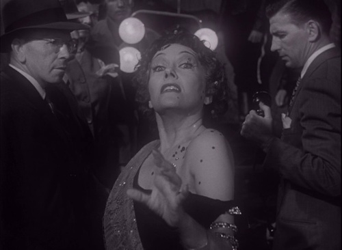 Norma Desmond (Gloria Swanson) is ready for her close-up in Sunset Boulevard