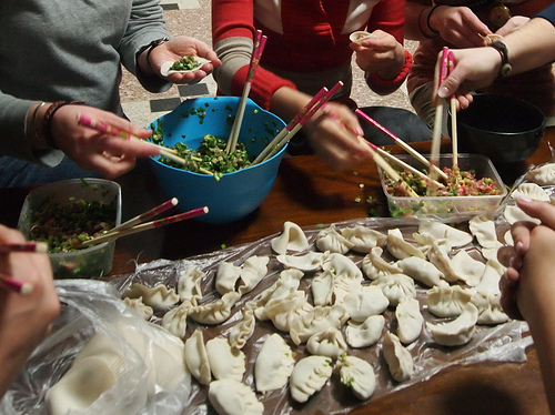 Have yourself a dumpling-making party!