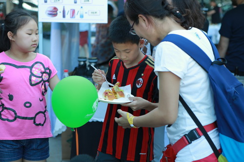 Oh yeah, there were hotdogs