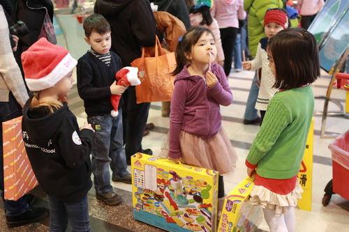 Getting all the goodies before hitting the ice