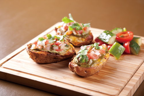 Mixican baked potato skins (RMB 49)
