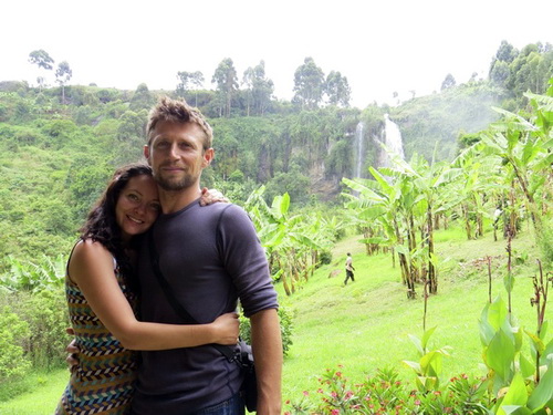 Pauline with her husband Ross Parsonage