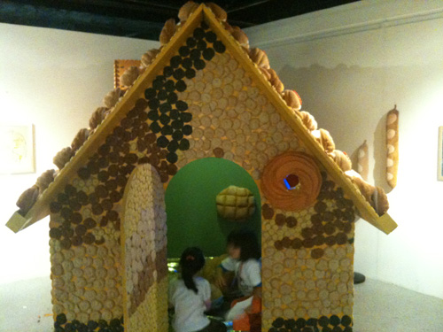 A house made of sweets. Photo by Jerry Chan