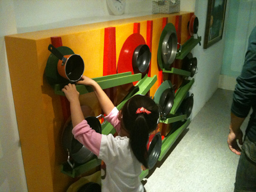 Repurposed pots and pans. Photo by Jerry Chan