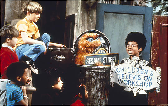 Sesame Street's debut episode. Image taken from the New York Times