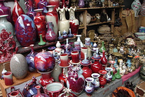 Pottery market