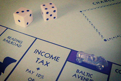monopoly income tax