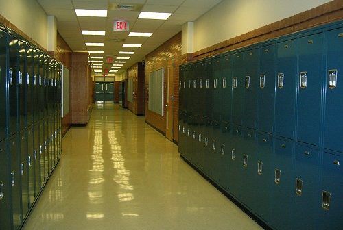 school hallway
