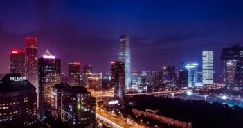 Beijing night view