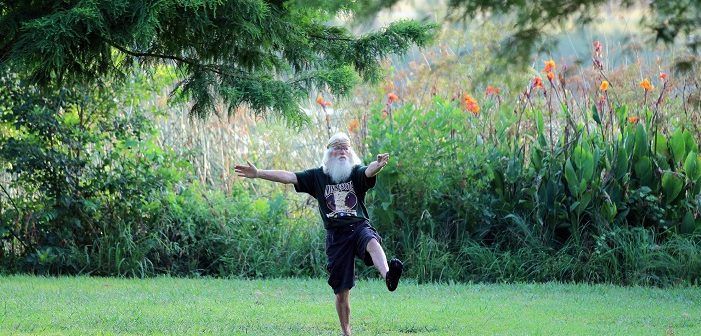 Western taichi master